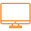 Full HD monitor icon