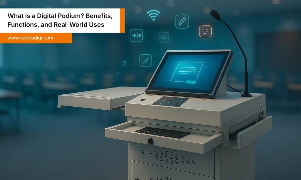 What is a Digital Podium? Benefits, Functions and Real World Uses