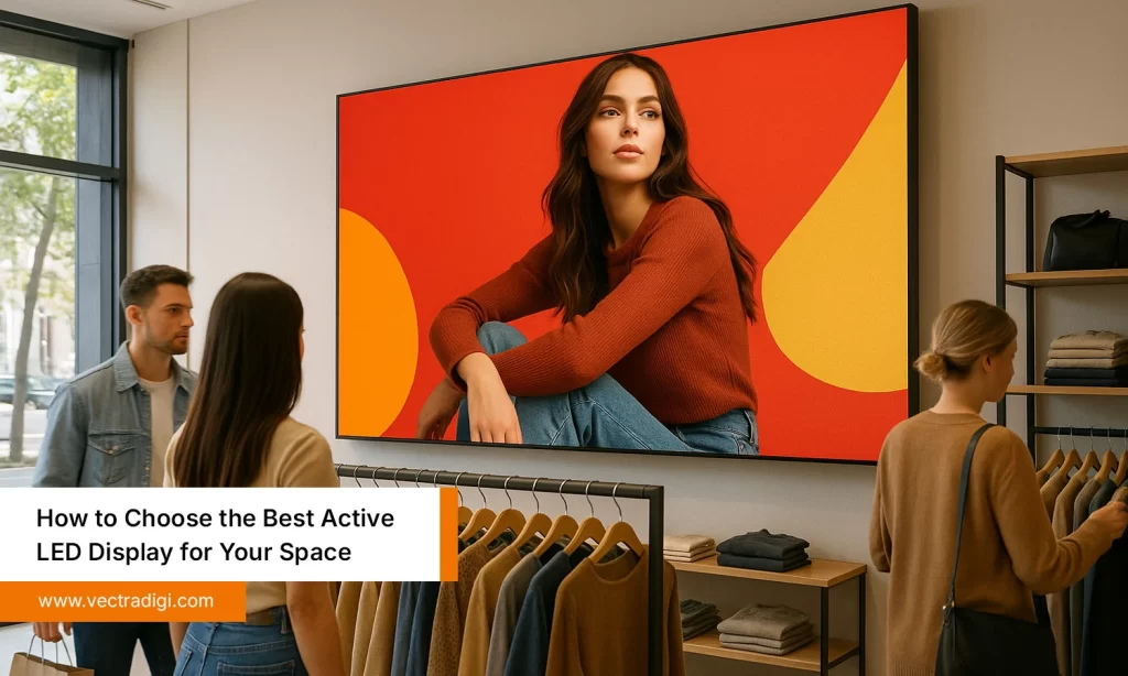 How to Choose the Best Active LED Display for Your Space