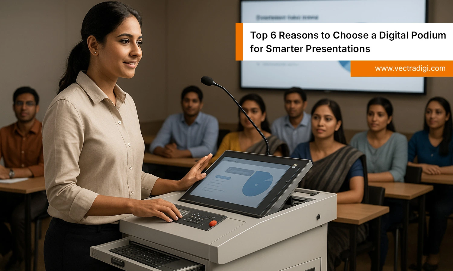 Digital Podium for Smarter Presentations