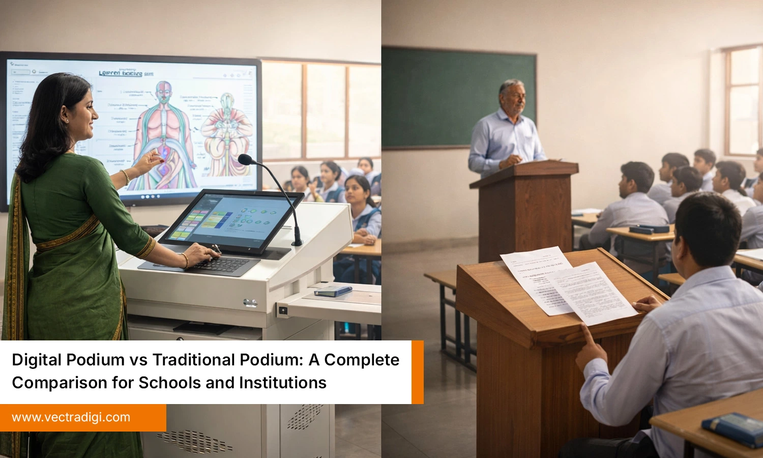 Digital Podium vs Traditional Podium