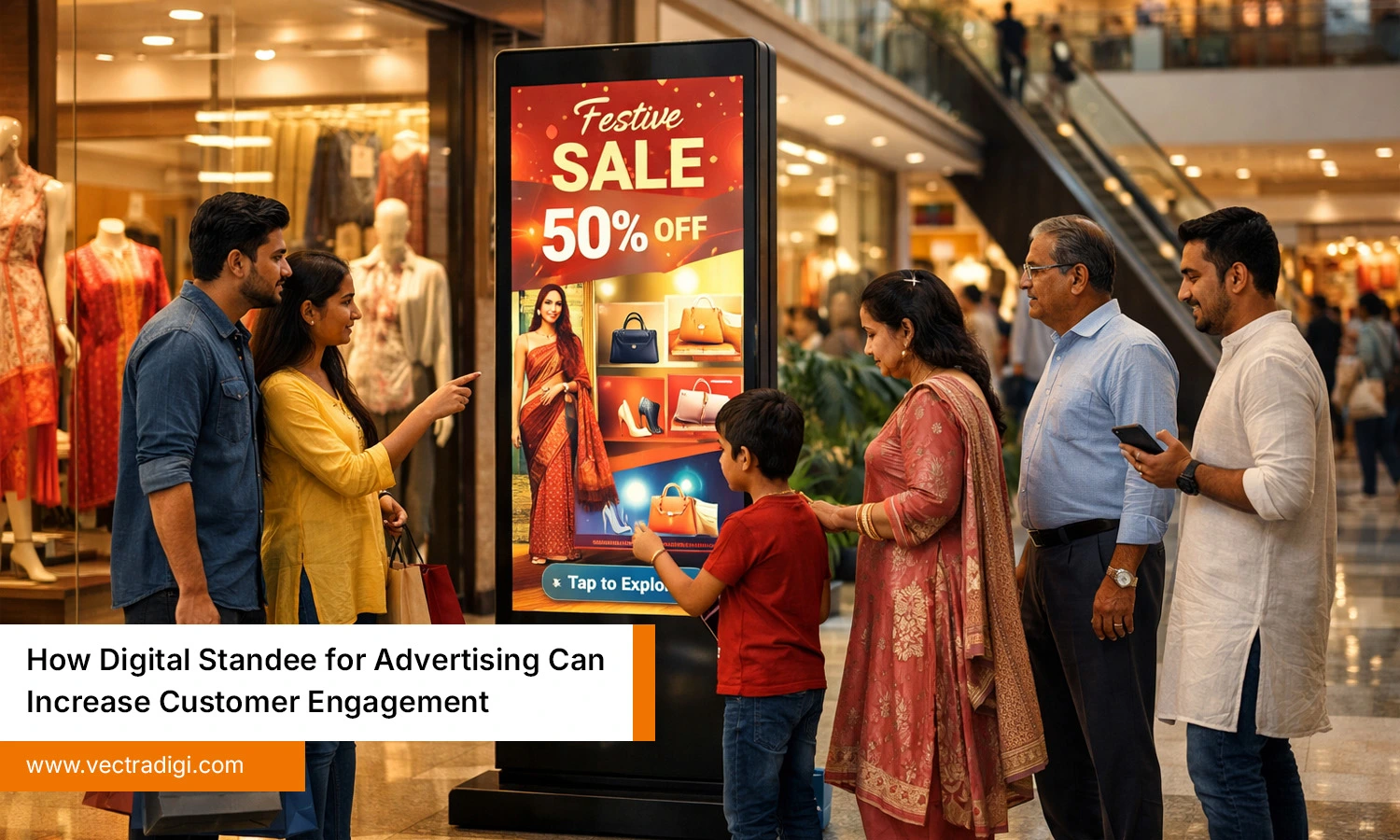 Digital Standee for Advertising Can Increase Customer Engagement