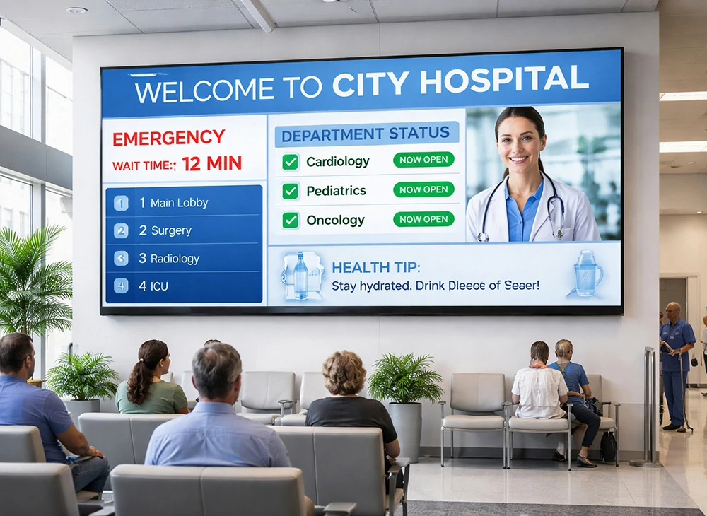 Hospital LED Wall Manufacturer