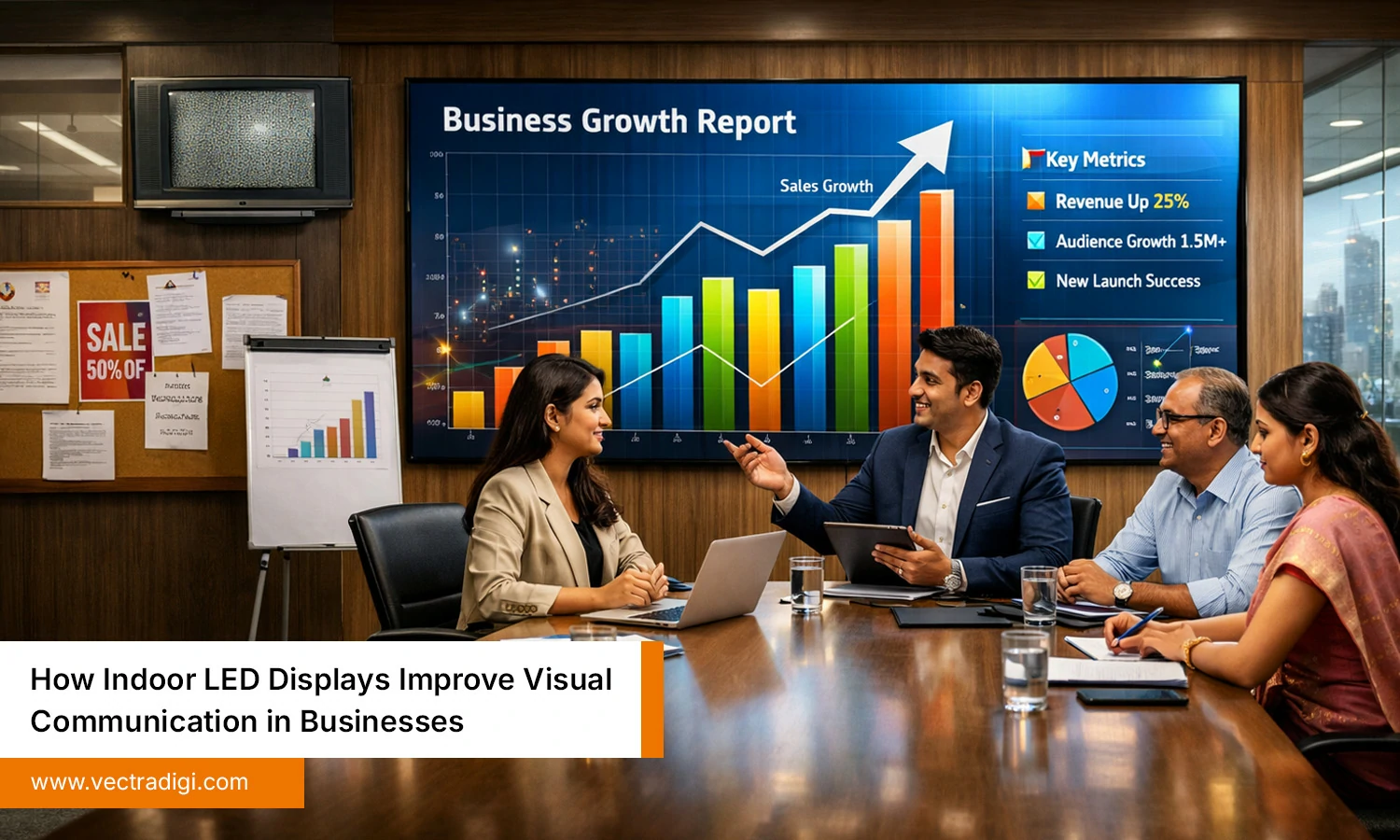 Indoor LED Displays Improve Visual Communication in Businesses