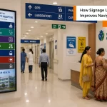 Digital signage used in hospitals improves navigation, patient guidance, and safety in Indian healthcare